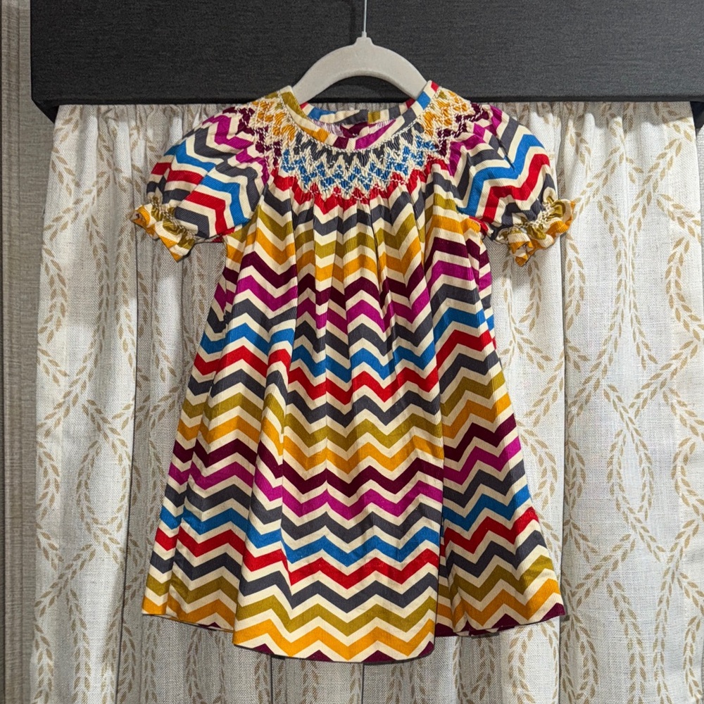 Baby Girls Smocked corduroy dress 24m-2T